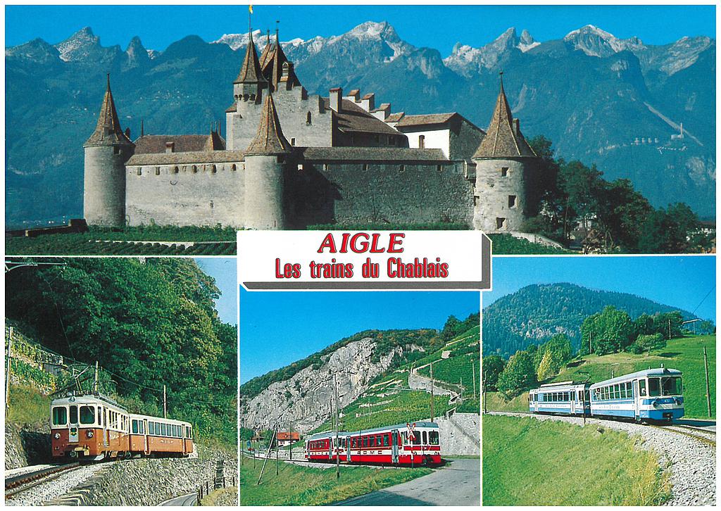 [CP 203259] Postcards 09212 Aigle