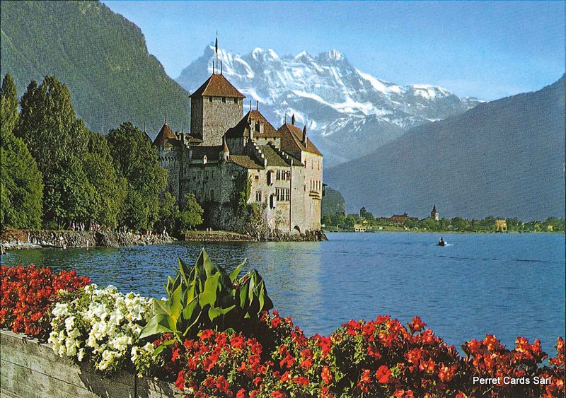 [CP 203573] Postcards 09228 Le château de Chillon
