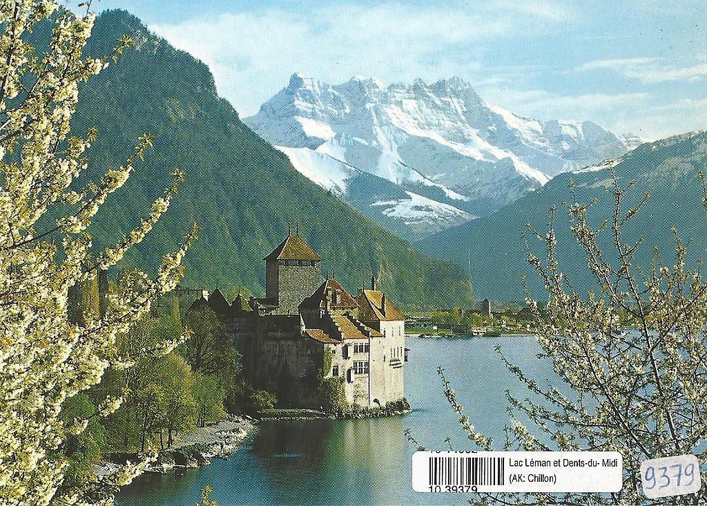 [CP 203580] Postcards 09379 Château de Chillon