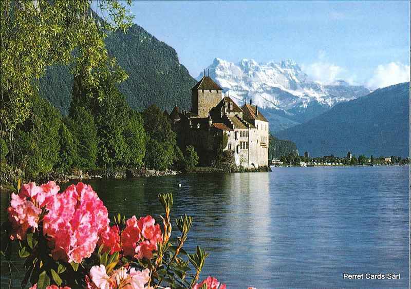 [CP 203229] Postcards 09549 Château de Chillon