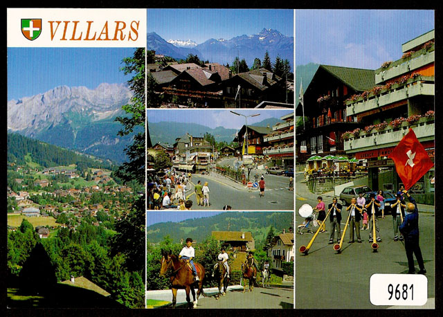 [CP 203369] Postcards 09681 Villars VD