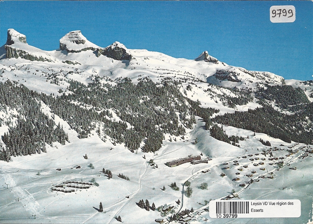 [CP 203225] Postcards 09799 w Leysin