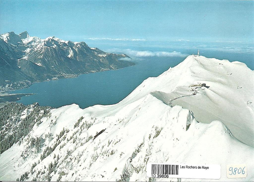 [CP 203224] Postcards 09806 w Les Rochers de Naye
