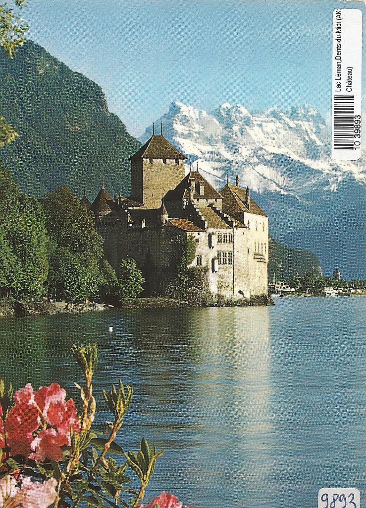 [CP 204943] Postcards 09893 Schloss Chillon