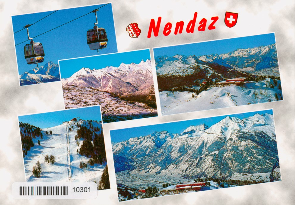 [CP 204179] Postcards 10301 w Nendaz