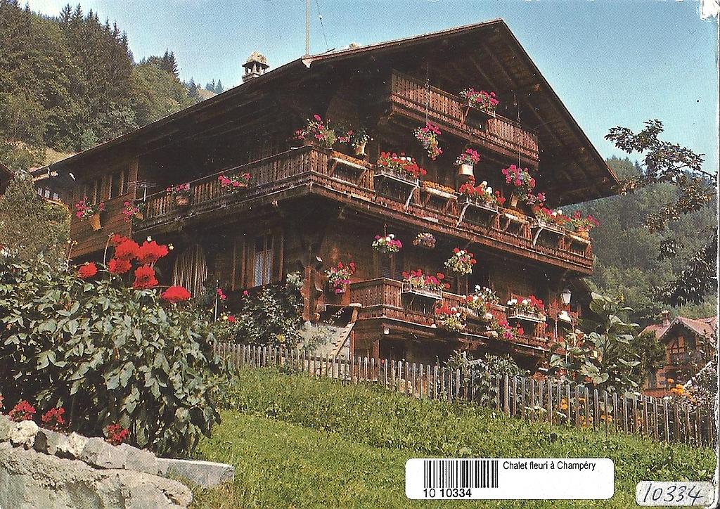 [CP 204205] Postcards 10334 Champéry