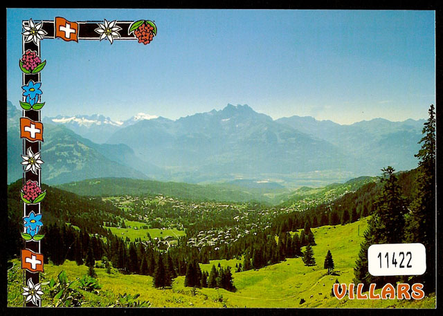 [CP 203379] Postcards 11422 Villars und les Dents du Midi 