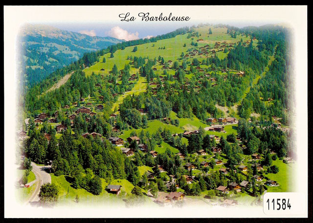 [CP 203194] Postcards 11584 La Barboleuse (région Villars)