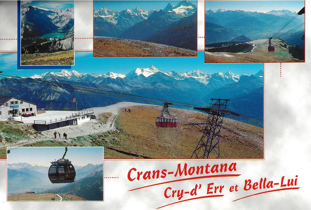 [CP 204648] Postcards 11707 Crans-Montana Cry d'Err Bellalui