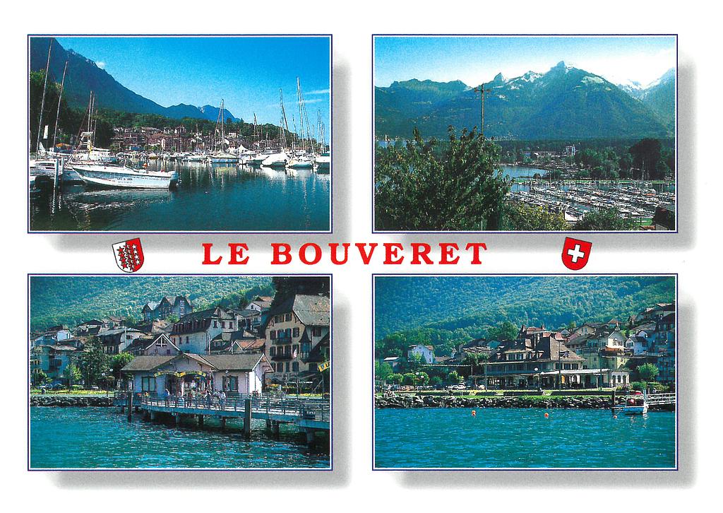 [CP 204598] Postcards 11777 le Bouveret VS Port-Valais