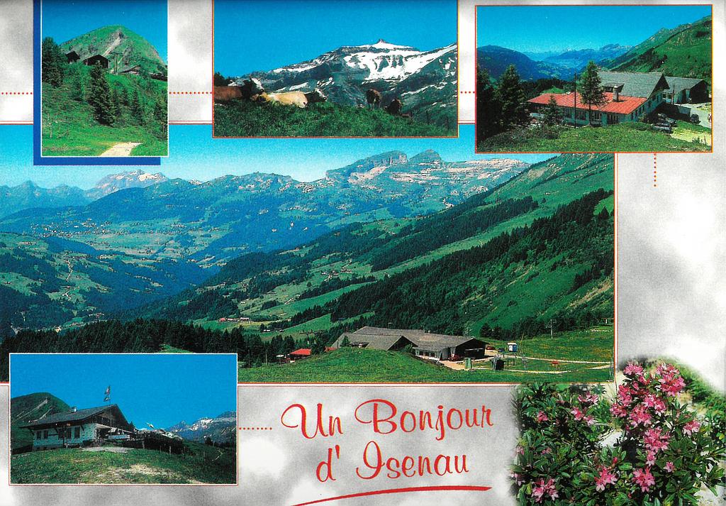 [CP 203326] Postcards 11785 Les Diablerets Un bonjour d'Isenau