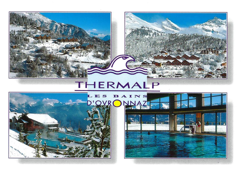 [CP 204152] Postcards 11880 w Les Bains d'Ovronnaz Thermalp