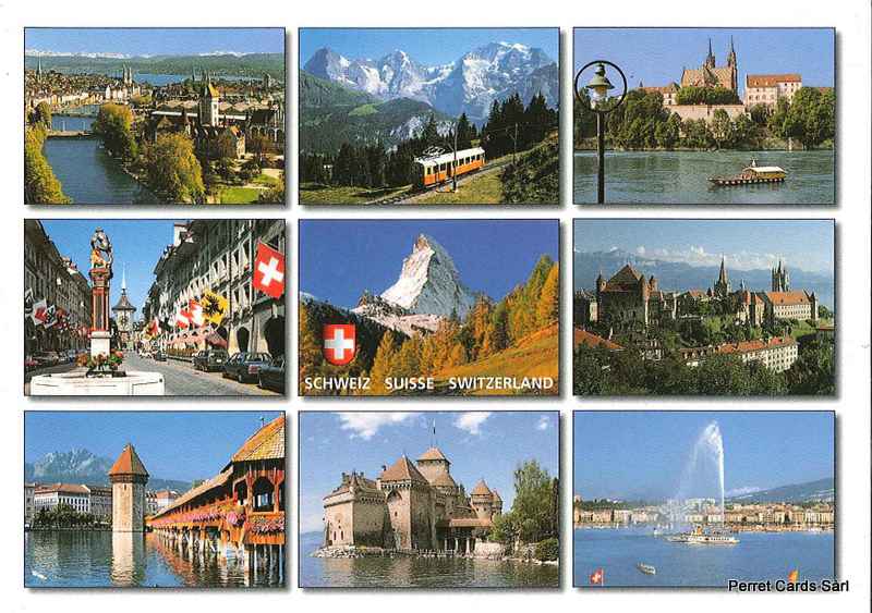 [CP 206739] Postcards 11887 Switzerland