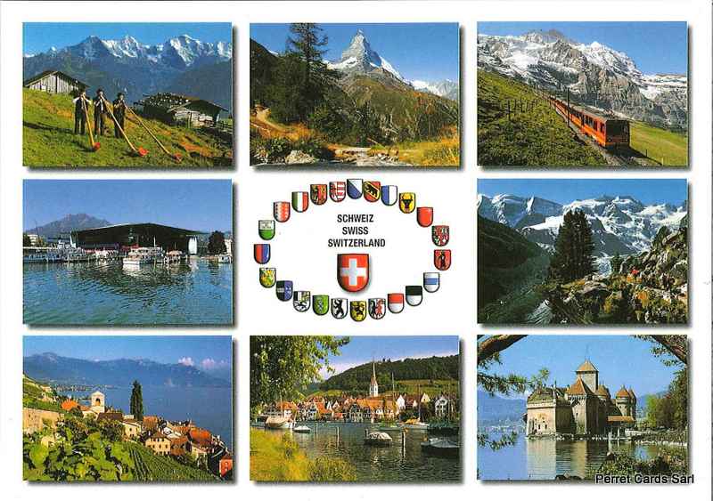 [CP 206737] Postcards 11889 Schweiz