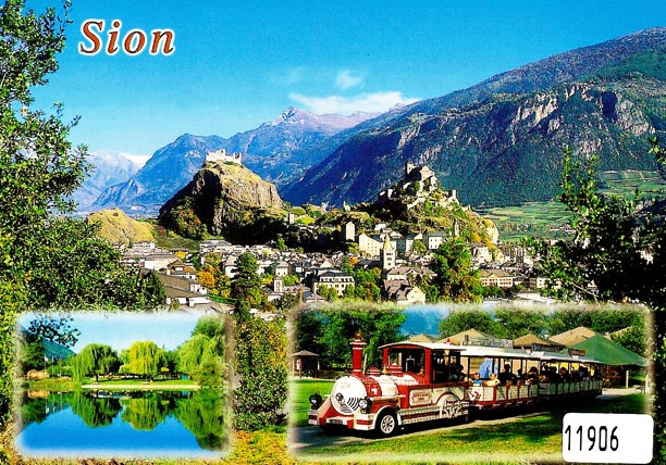 [CP 205111] Postcards 11906 Sion