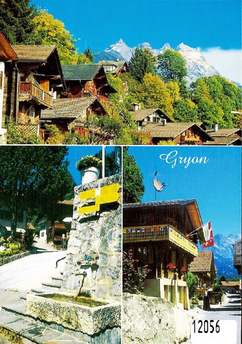 [CP 203457] Postcards 12056 Gryon
