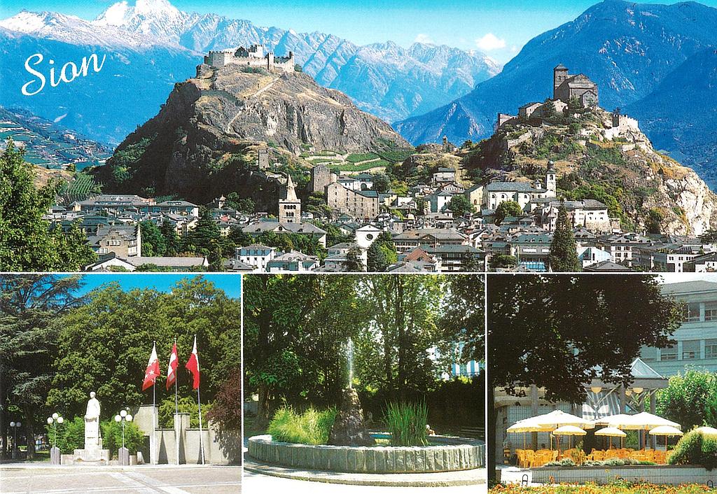 [CP 205020] Postcards 12073 Sion