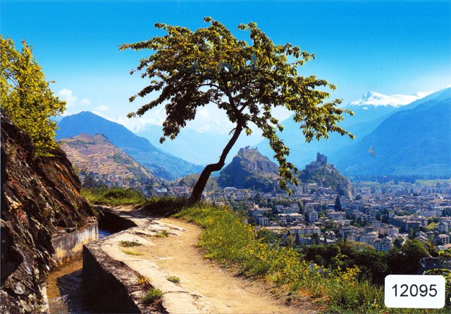 [CP 205024] Postcards 112095 Sion, Bisse de Montorge