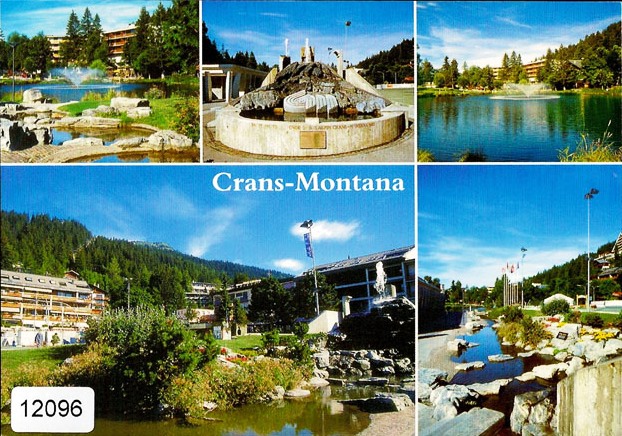 [CP 204650] Postcards 12096 Crans-Montana