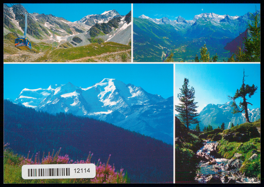 [CP 204816] Postcards 12114 Les 4 Vallées