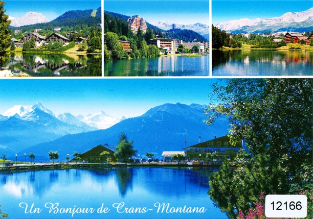 [CP 204893] Postcards 12166 Crans-Montana