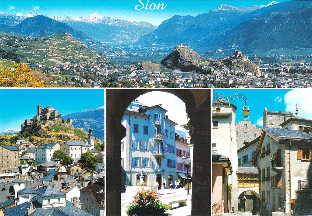Postcards 12178 Sion