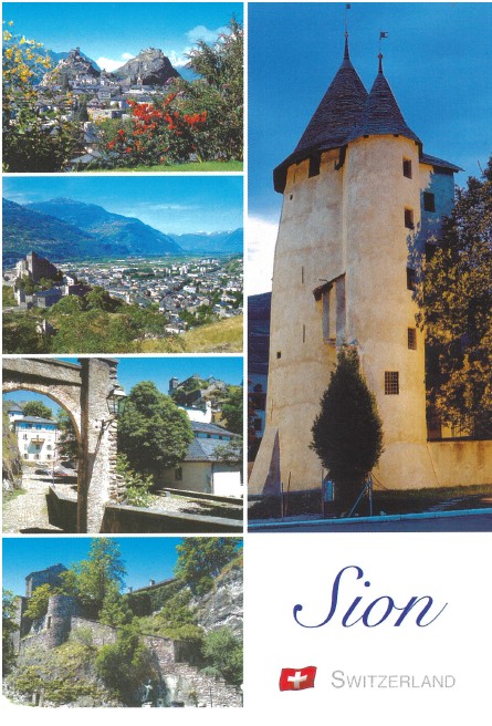 [CP 204704] Postcards 12180 Sion