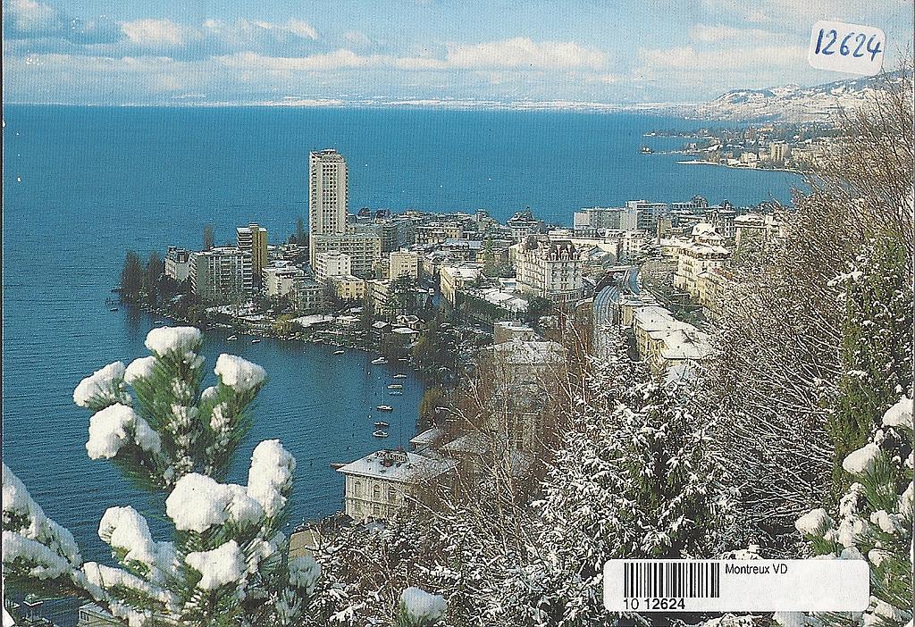 [CP 203636] Postcards 12624 Montreux