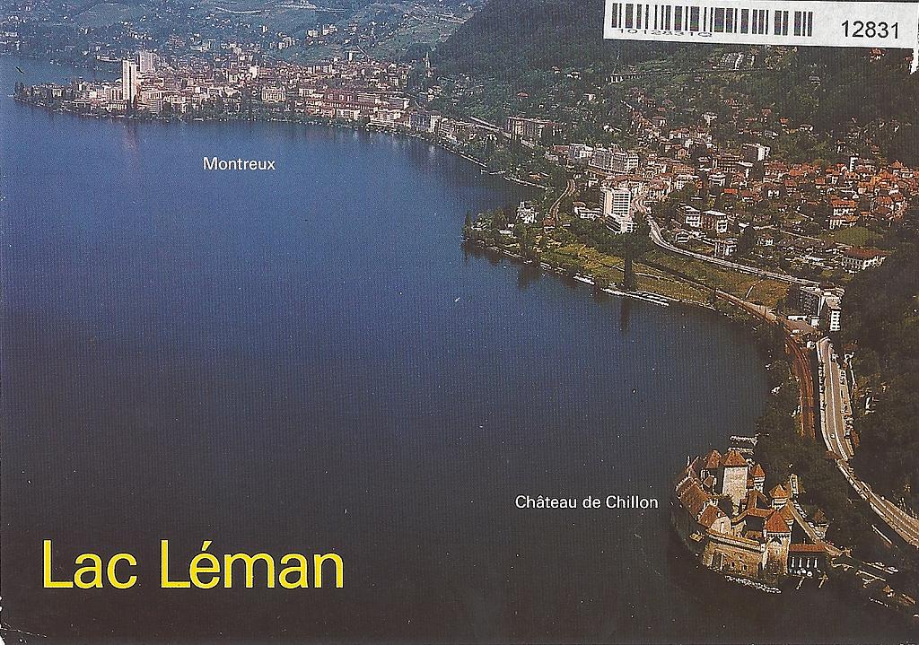 [CP 203521] Postcards 12831 Château de Chillon - Montreux - Territet