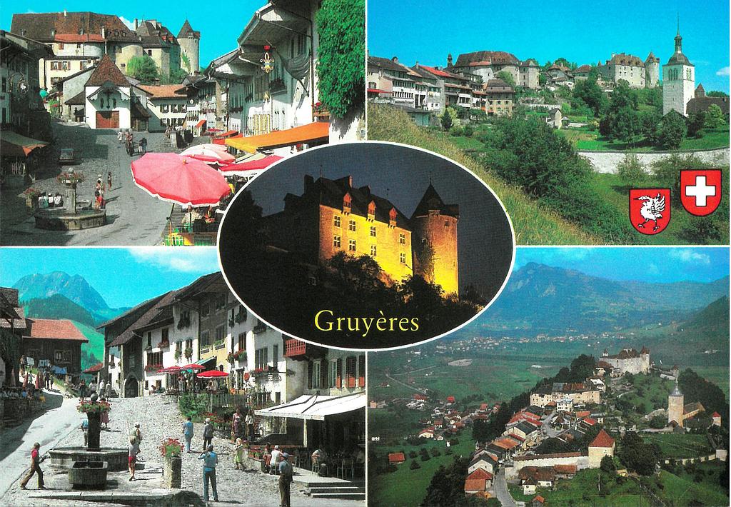 [CP 206094] Postcards 12885 Gruyères