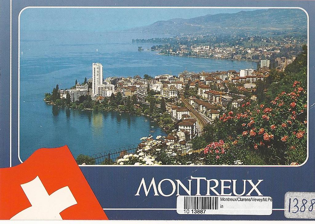 [CP 203577] Postcards 13887 Montreux - Clarens - Vevey - Mont Pèlerin
