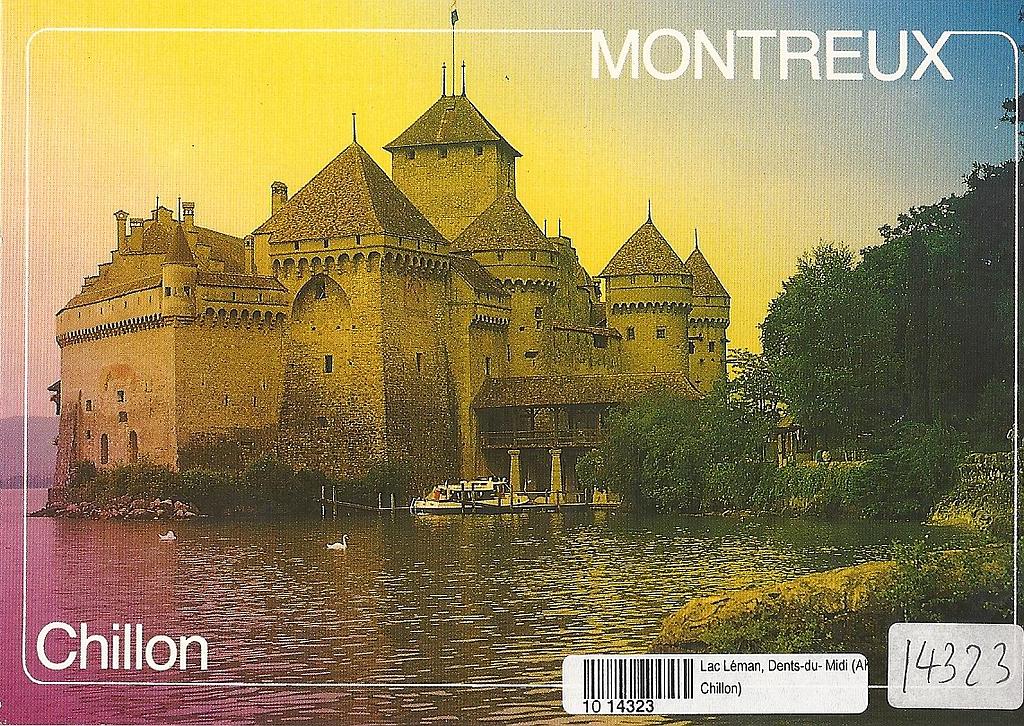 [CP 203459] Postcards 14323 Schloss Chillon