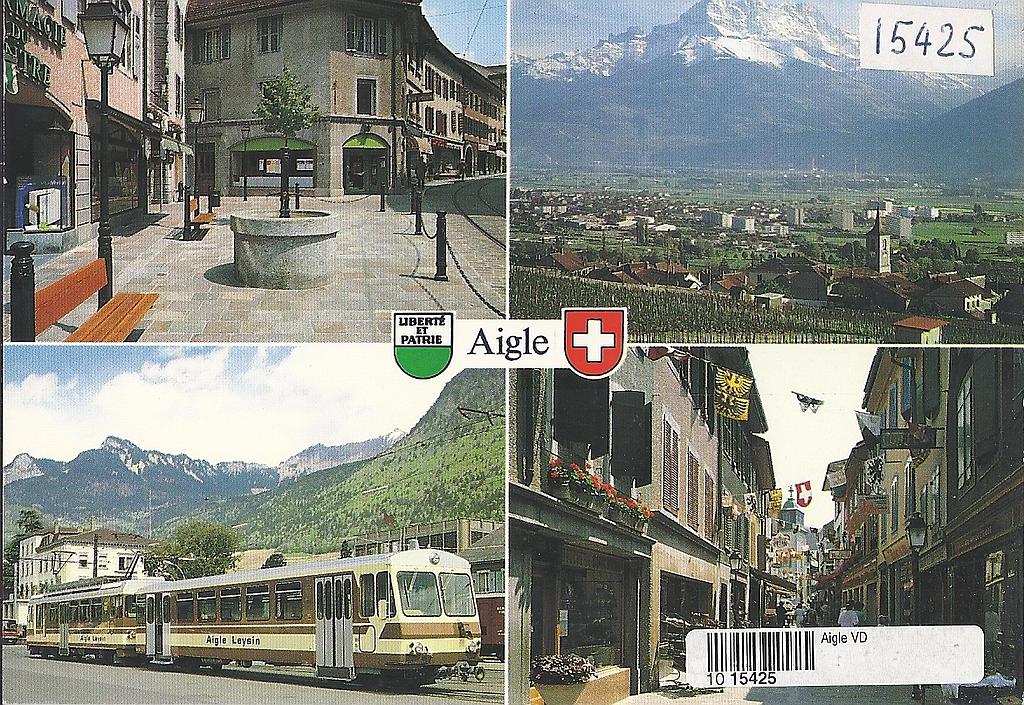 [CP 203297] Postcards 14674 SBB Aigle-Le Sépey-Les Diablerets 