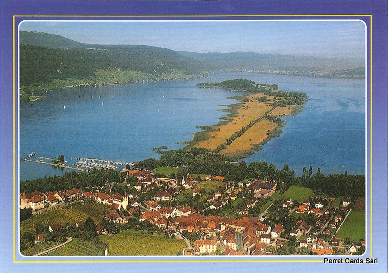 [CP 209392] Postcards 15444 Erlach, St. Petersinsel