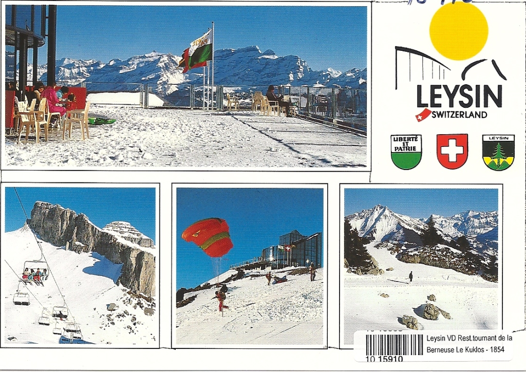 [CP 203629] Postcards 15910 w Leysin