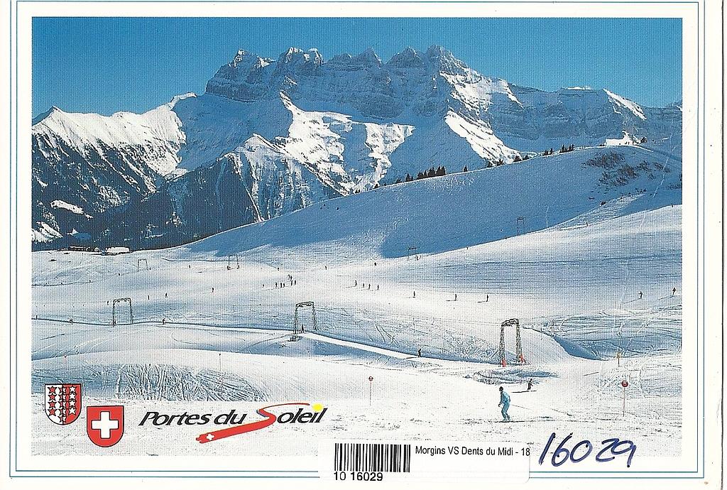 [CP 205218] Postcards 16029 w Morgins