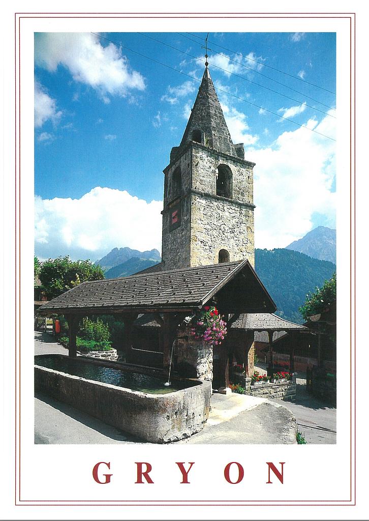 [CP 203397] Postcards 16300 Gryon église
