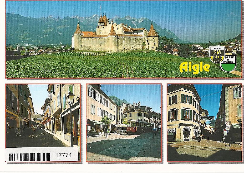 [CP 203217] Postcards 17774 Aigle