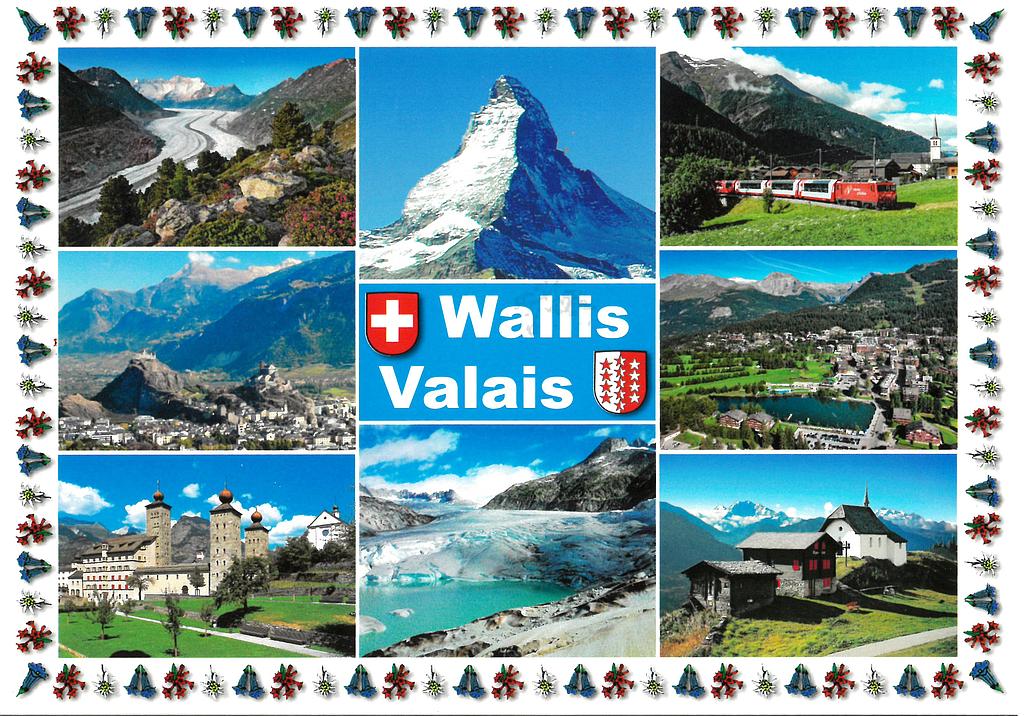 [CP 205201] Postcards 17950 Wallis Valais