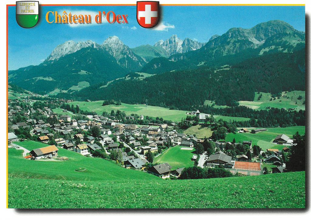 [CP 203281] Postcards 18971 Château-d'Oex