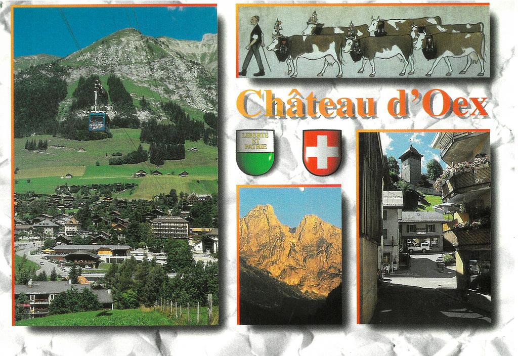 [CP 203321] Postcards 18973 Château-d'Oex