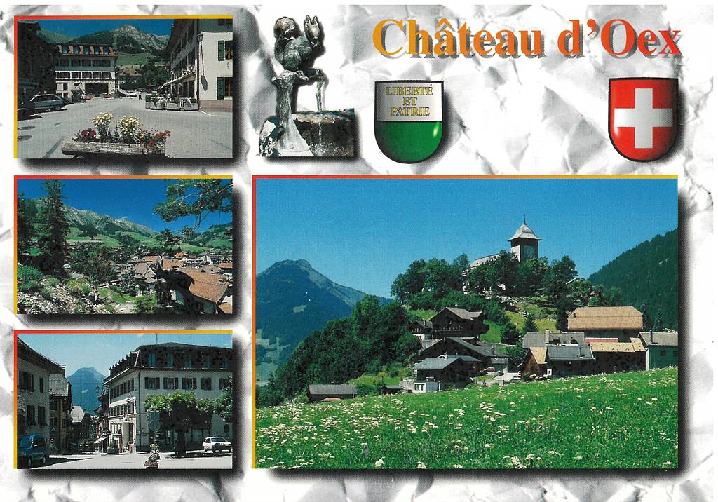 [CP 203290] Postcards 18975 Château-d'Oex