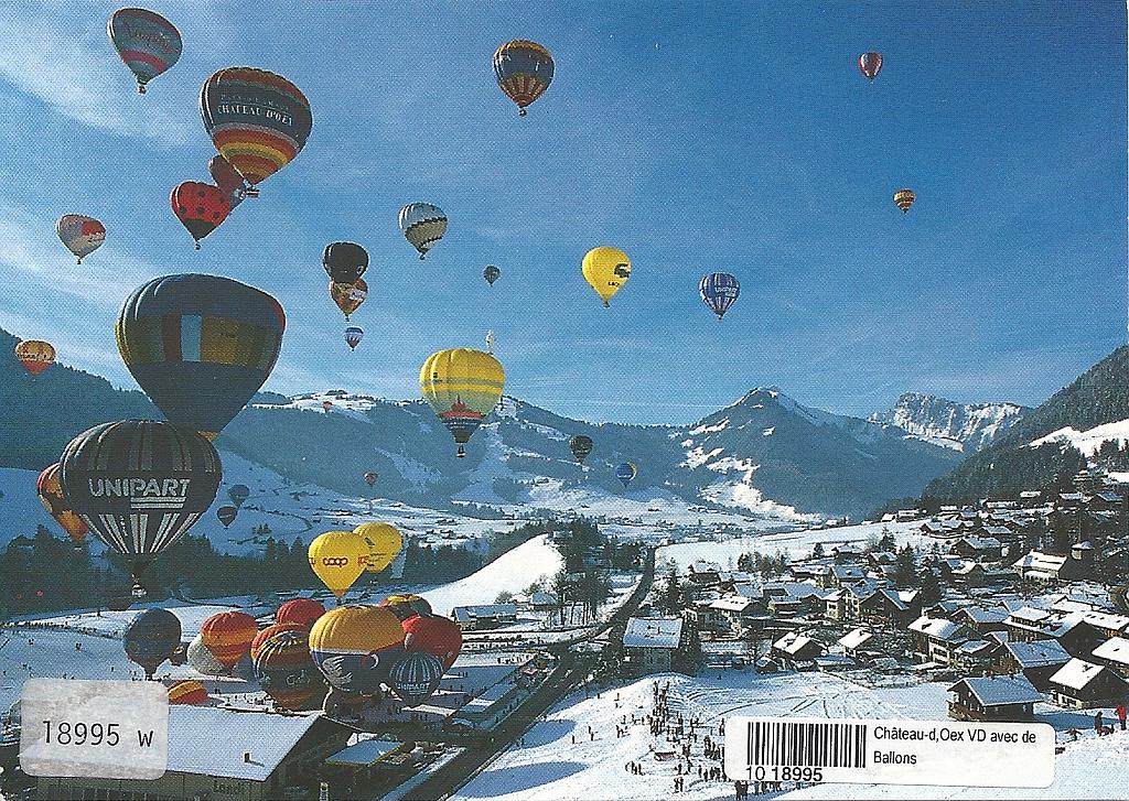 [CP 203610] Postcards 18995 w Château-d'Oex