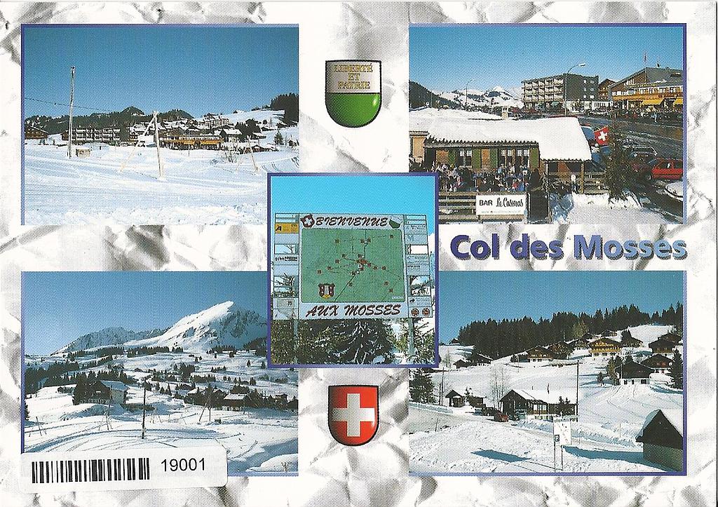 [CP 203609] Postcards 19001 w Col des Mosses