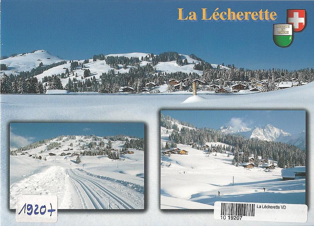 [CP 203592] Postcards 19207 w La Lécherette