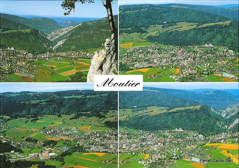 [CP 209367] Postcards 19593 Moutier