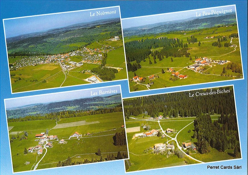 [CP 200613] Postcards 19622 Franches-Montagnes