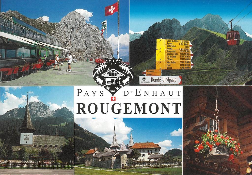[CP 203170] Postcards 19696 Rougemont