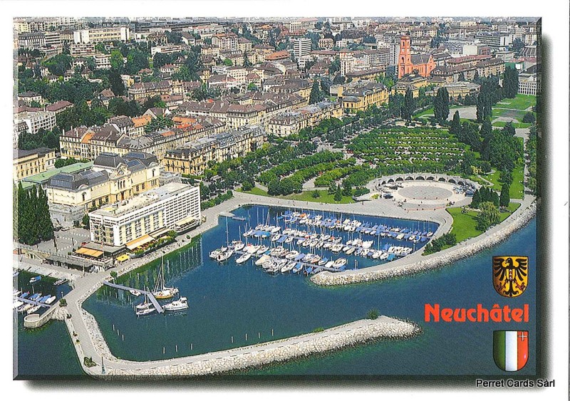 [CP 209411] Postcards 19822 Neuchâtel, Le Port