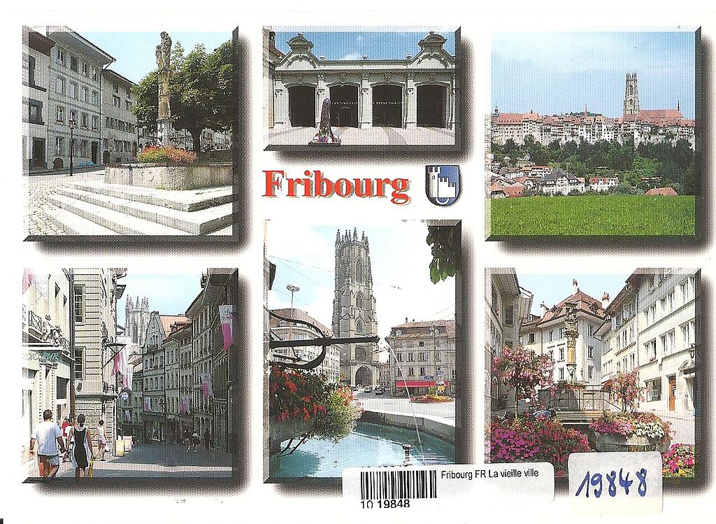 [CP 206059] Postcards 19848 Fribourg